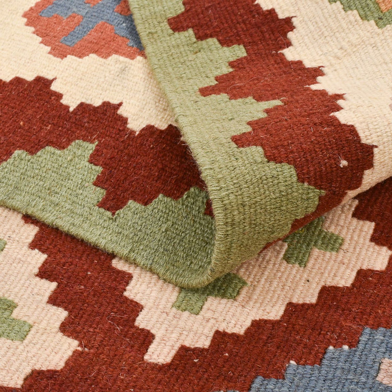 Kelim Carpet - orientalisk matta - 148 x 105 cm - flerfärgad