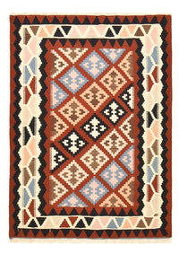Kelim Carpet - orientalisk matta - 144 x 107 cm - flerfärgad
