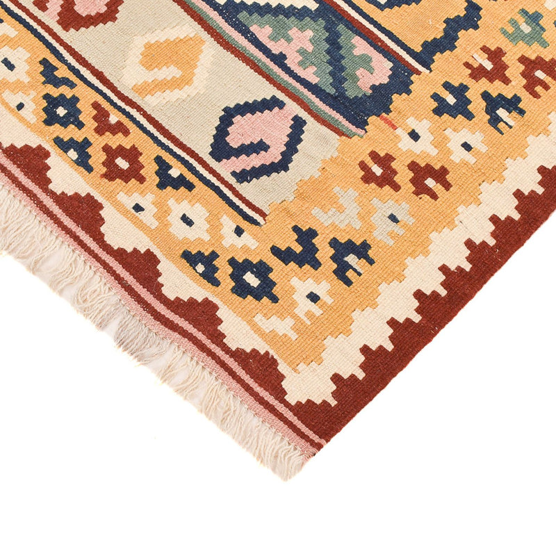 Kelim Carpet - orientalisk matta - 144 x 105 cm - flerfärgad
