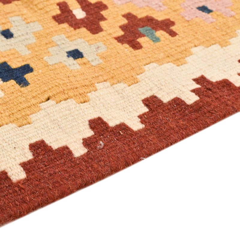 Kelim Carpet - orientalisk matta - 144 x 105 cm - flerfärgad