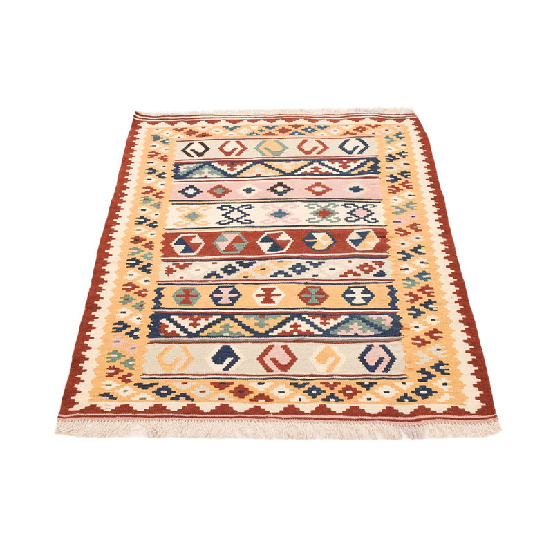 Kelim Carpet - orientalisk matta - 144 x 105 cm - flerfärgad