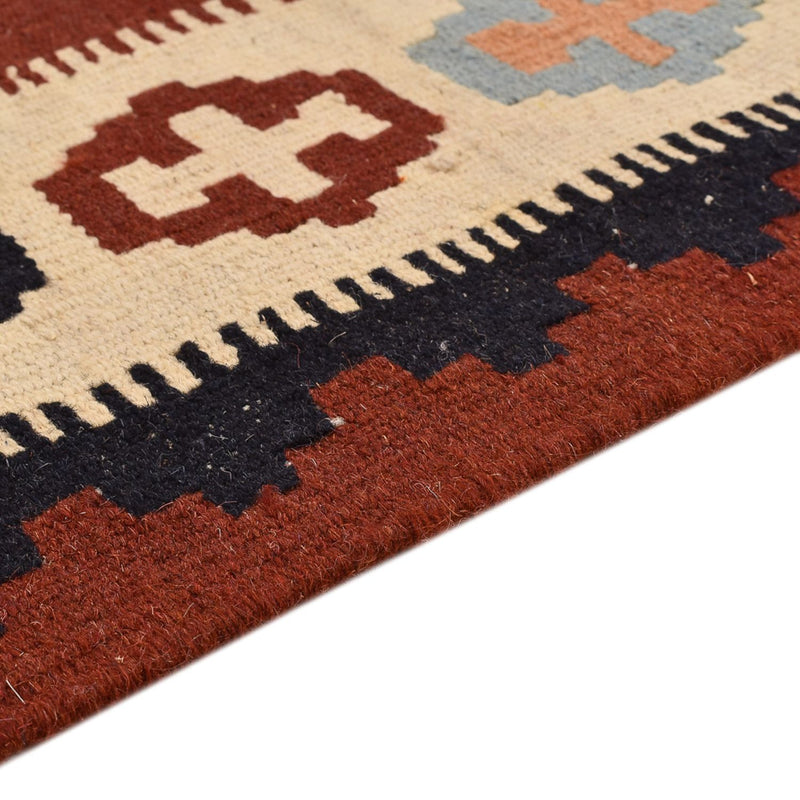 Kelim Carpet - orientalisk matta - 150 x 105 cm - flerfärgad