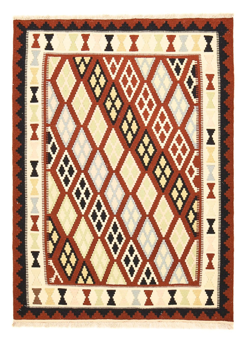 Kelim Carpet - orientalisk matta - 147 x 105 cm - flerfärgad