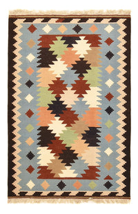 Kelim Carpet - orientalisk matta - 147 x 97 cm - flerfärgad