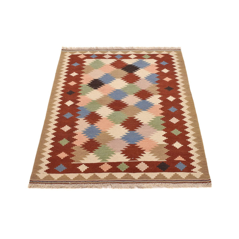 Kelim Carpet - orientalisk matta - 146 x 100 cm - flerfärgad