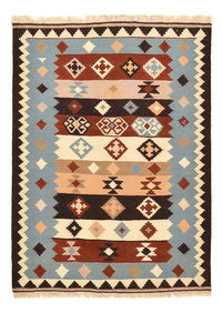 Kelim Carpet - orientalisk matta - 142 x 103 cm - flerfärgad