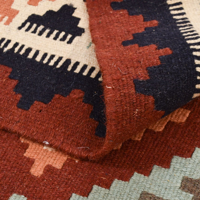 Kelim Carpet - orientalisk matta - 143 x 100 cm - flerfärgad