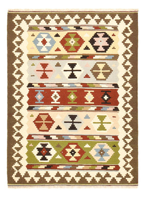 Kelim Carpet - orientalisk matta - 150 x 106 cm - flerfärgad