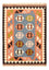 Kelim Carpet - orientalisk matta - 150 x 107 cm - flerfärgad