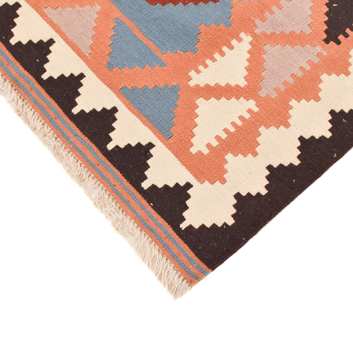 Kelim Carpet - orientalisk matta - 150 x 107 cm - flerfärgad