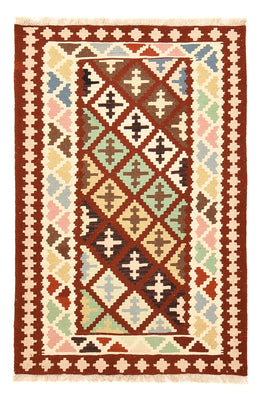 Kelim Carpet - orientalisk matta - 150 x 98 cm - flerfärgad