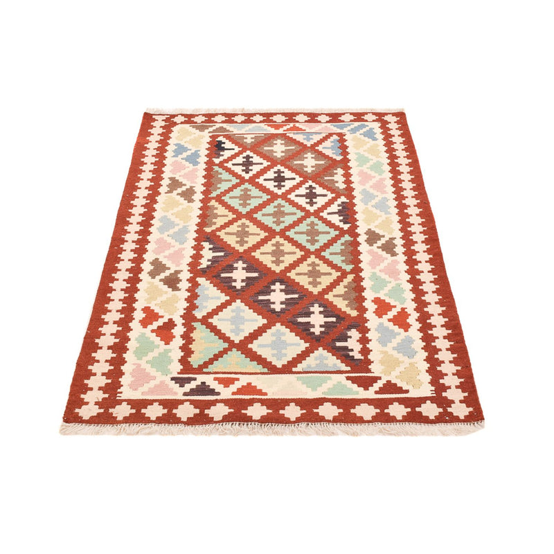 Kelim Carpet - orientalisk matta - 150 x 98 cm - flerfärgad