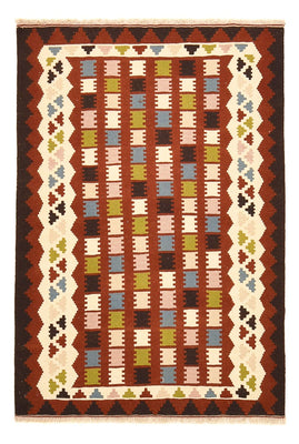 Kelim Carpet - orientalisk matta - 150 x 100 cm - flerfärgad