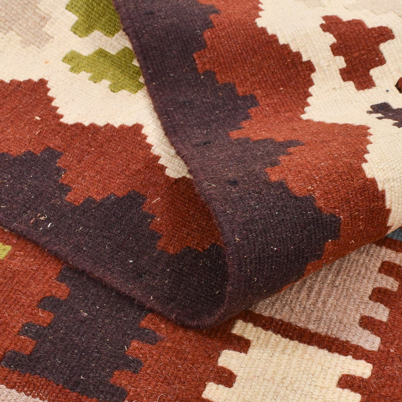 Kelim Carpet - orientalisk matta - 150 x 100 cm - flerfärgad