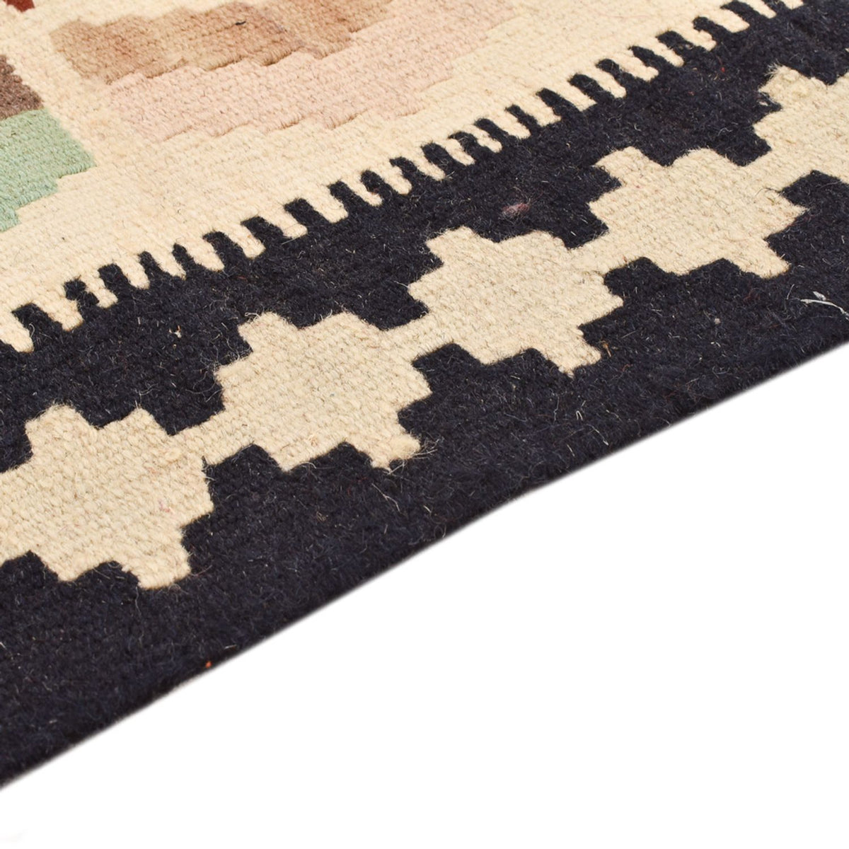 Kelim Carpet - orientalisk matta - 145 x 98 cm - flerfärgad