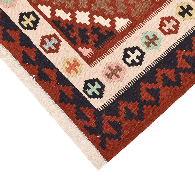 Kelim Carpet - orientalisk matta - 150 x 100 cm - flerfärgad