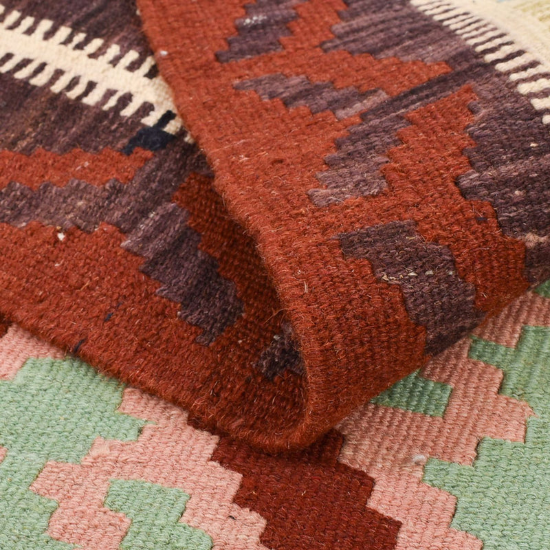 Kelim Carpet - orientalisk matta - 145 x 102 cm - flerfärgad