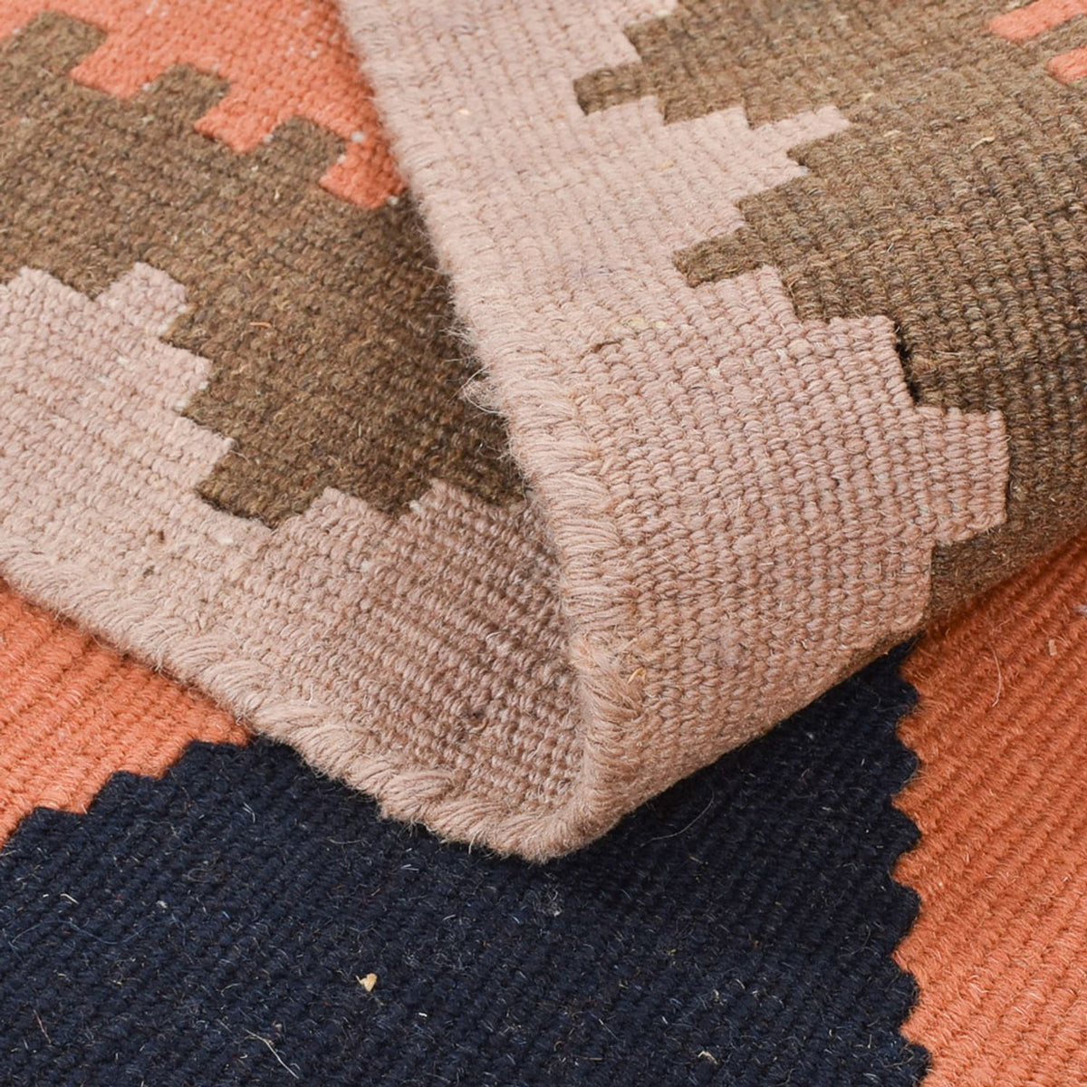 Kelim Carpet - orientalisk matta - 147 x 97 cm - flerfärgad