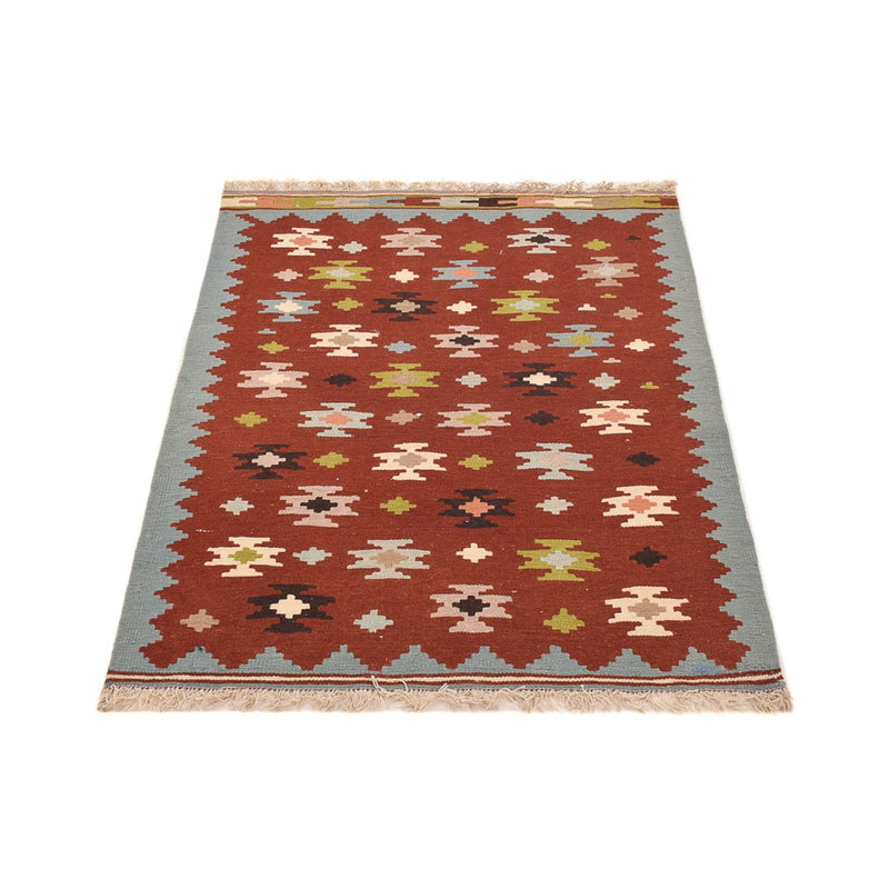 Kelim Carpet - orientalisk matta - 134 x 100 cm - flerfärgad