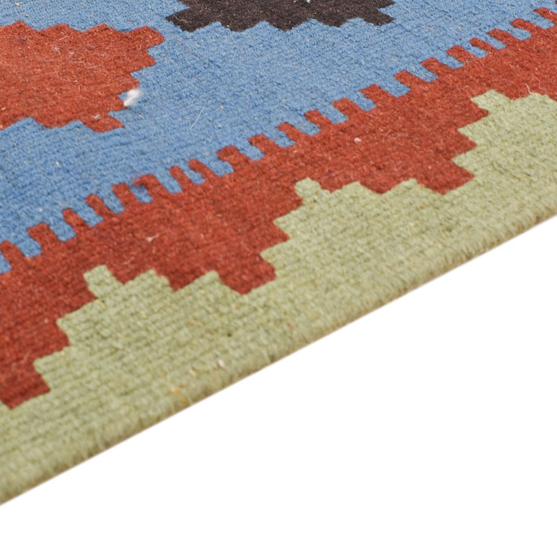 Kelim Carpet - orientalisk matta - 140 x 103 cm - flerfärgad