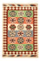 Kelim Carpet - orientalisk matta - 147 x 98 cm - flerfärgad