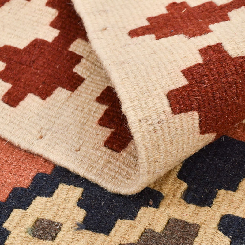 Kelim Carpet - orientalisk matta - 147 x 98 cm - flerfärgad