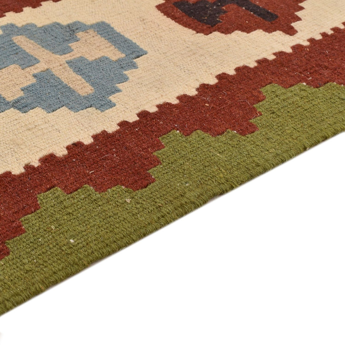 Kelim Carpet - orientalisk matta - 146 x 103 cm - flerfärgad
