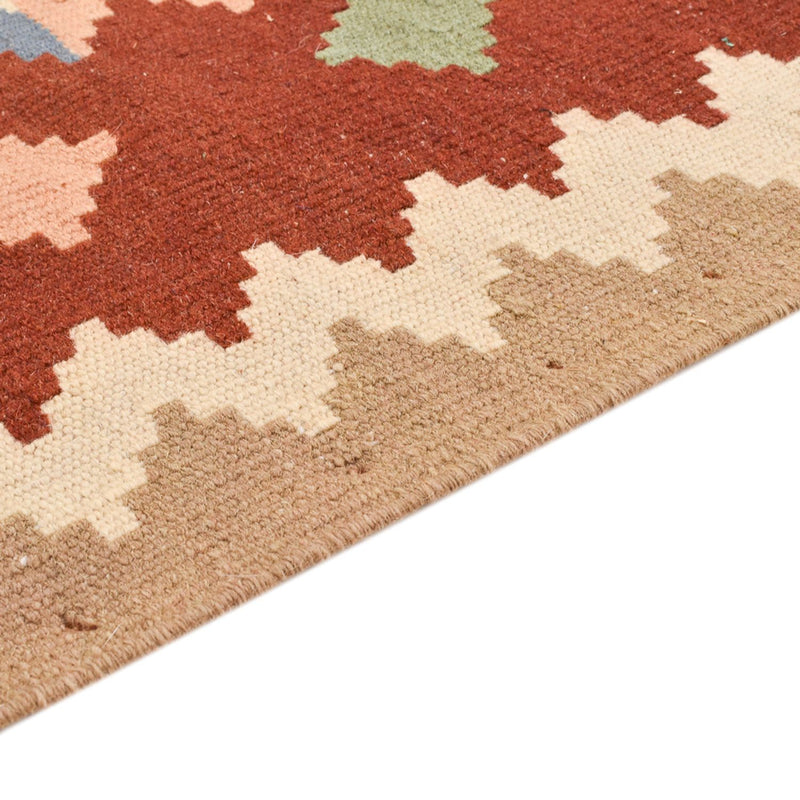 Kelim Carpet - orientalisk matta - 150 x 102 cm - flerfärgad