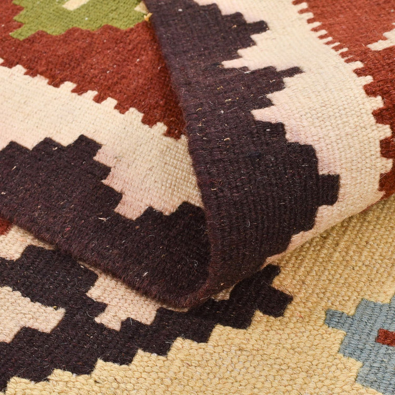 Kelim Carpet - orientalisk matta - 143 x 102 cm - flerfärgad