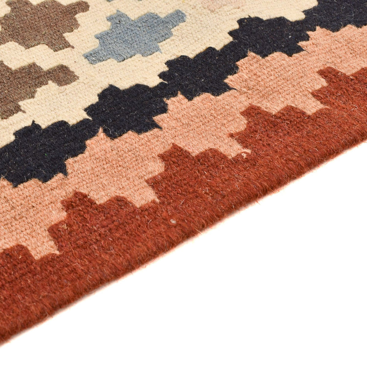 Kelim Carpet - orientalisk matta - 145 x 102 cm - flerfärgad