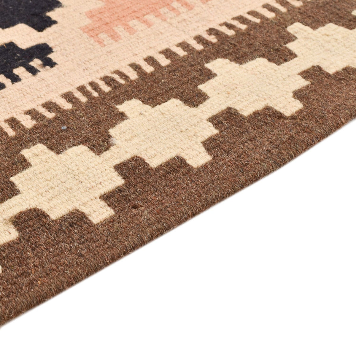 Kelim Carpet - orientalisk matta - 150 x 105 cm - flerfärgad