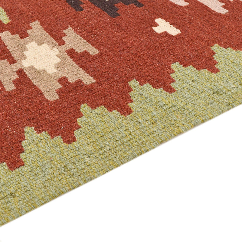 Kelim Carpet - orientalisk matta - 132 x 97 cm - flerfärgad