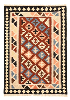 Kelim Carpet - orientalisk matta - 148 x 106 cm - flerfärgad