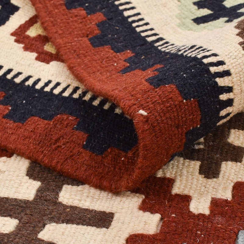 Kelim Carpet - orientalisk matta - 150 x 104 cm - flerfärgad