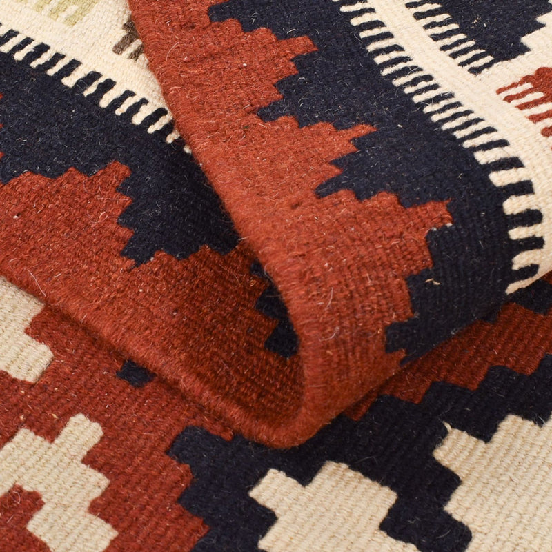 Kelim Carpet - orientalisk matta - 143 x 102 cm - flerfärgad