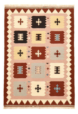 Kelim Carpet - orientalisk matta - 147 x 103 cm - flerfärgad