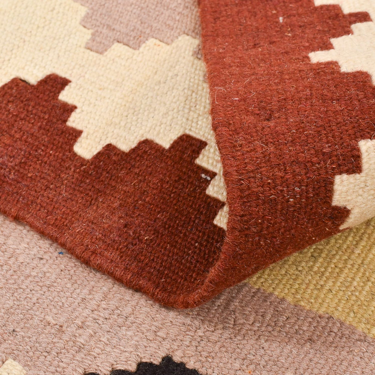 Kelim Carpet - orientalisk matta - 147 x 103 cm - flerfärgad