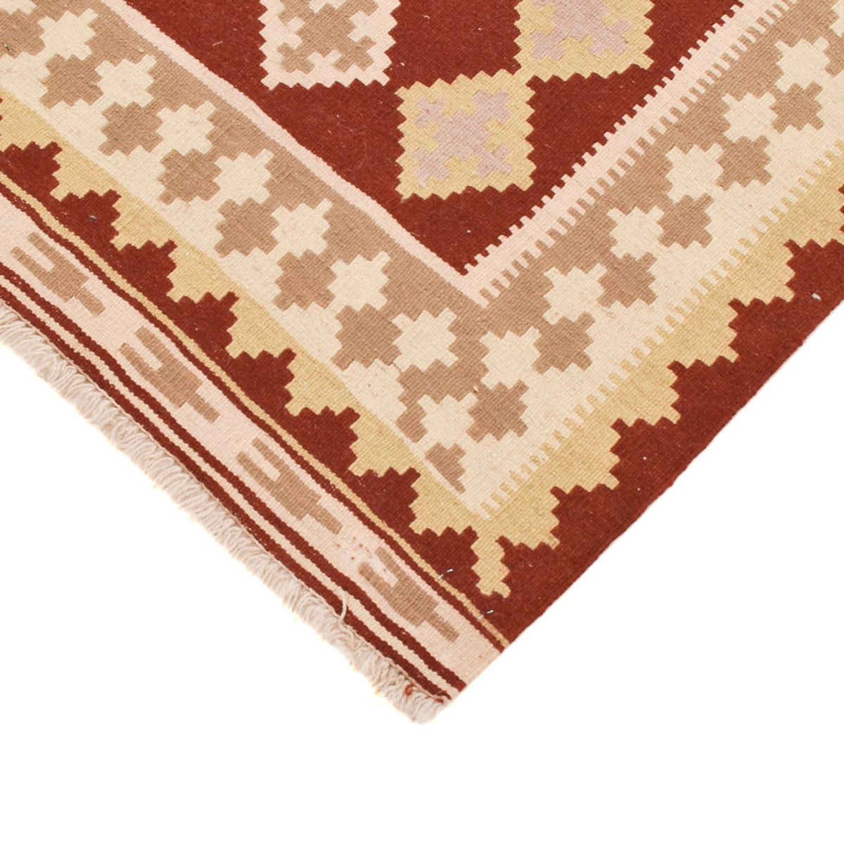 Kelim Carpet - orientalisk matta - 153 x 108 cm - flerfärgad