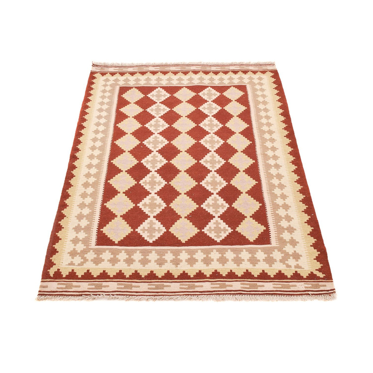 Kelim Carpet - orientalisk matta - 153 x 108 cm - flerfärgad