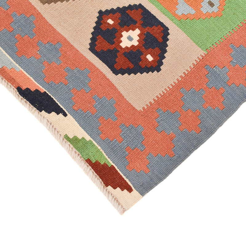 Kelim Carpet - orientalisk matta - 137 x 100 cm - flerfärgad