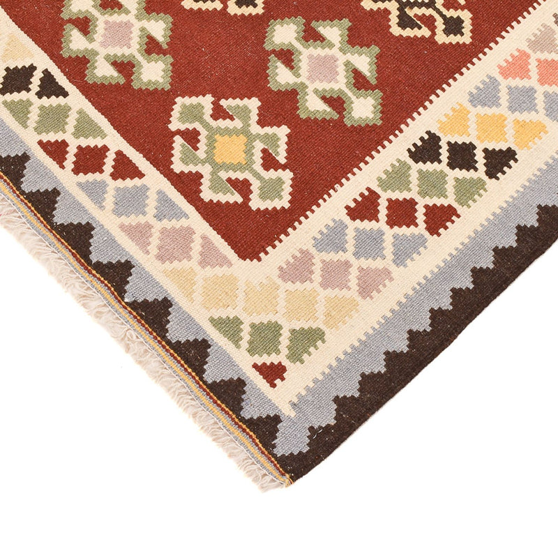 Kelim Carpet - orientalisk matta - 145 x 106 cm - flerfärgad