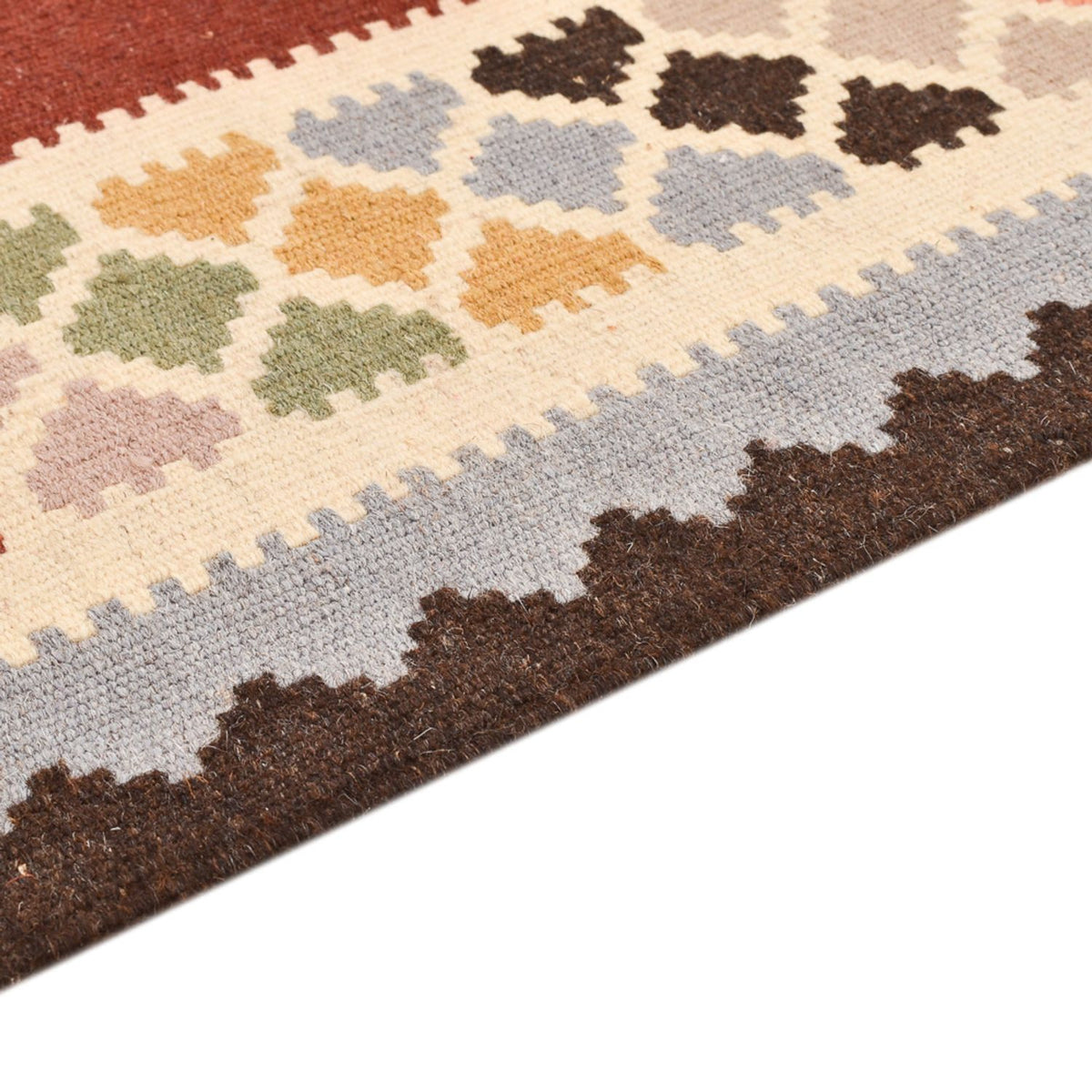 Kelim Carpet - orientalisk matta - 145 x 106 cm - flerfärgad