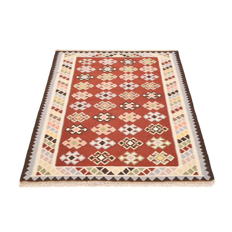 Kelim Carpet - orientalisk matta - 145 x 106 cm - flerfärgad