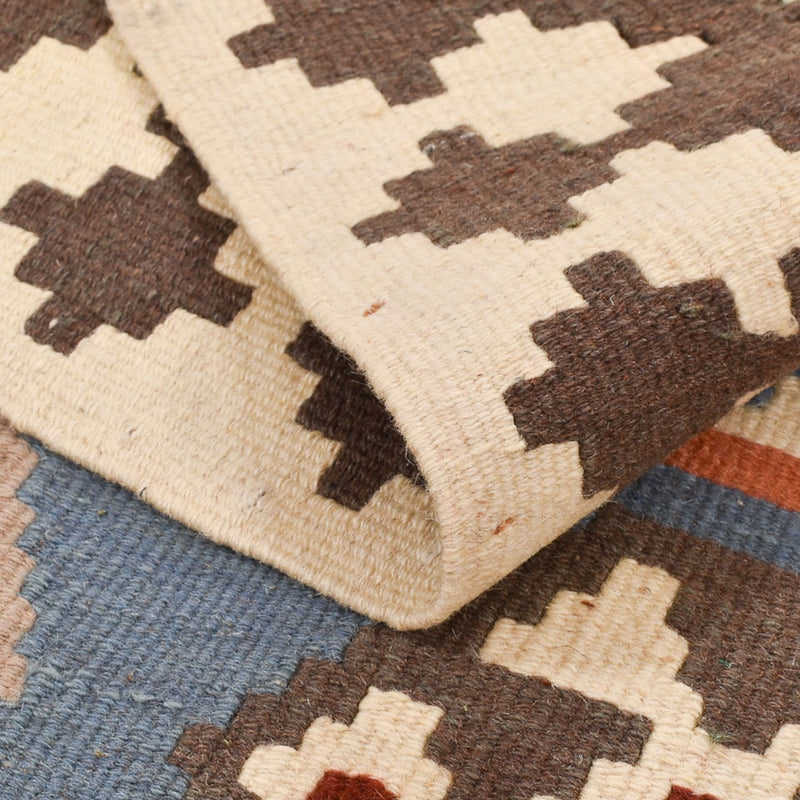 Kelim Carpet - orientalisk matta - 146 x 98 cm - flerfärgad