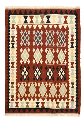 Kelim Carpet - orientalisk matta - 144 x 103 cm - flerfärgad