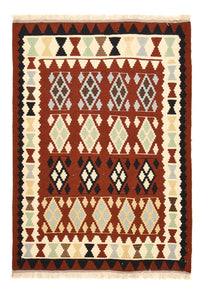 Kelim Carpet - orientalisk matta - 144 x 103 cm - flerfärgad