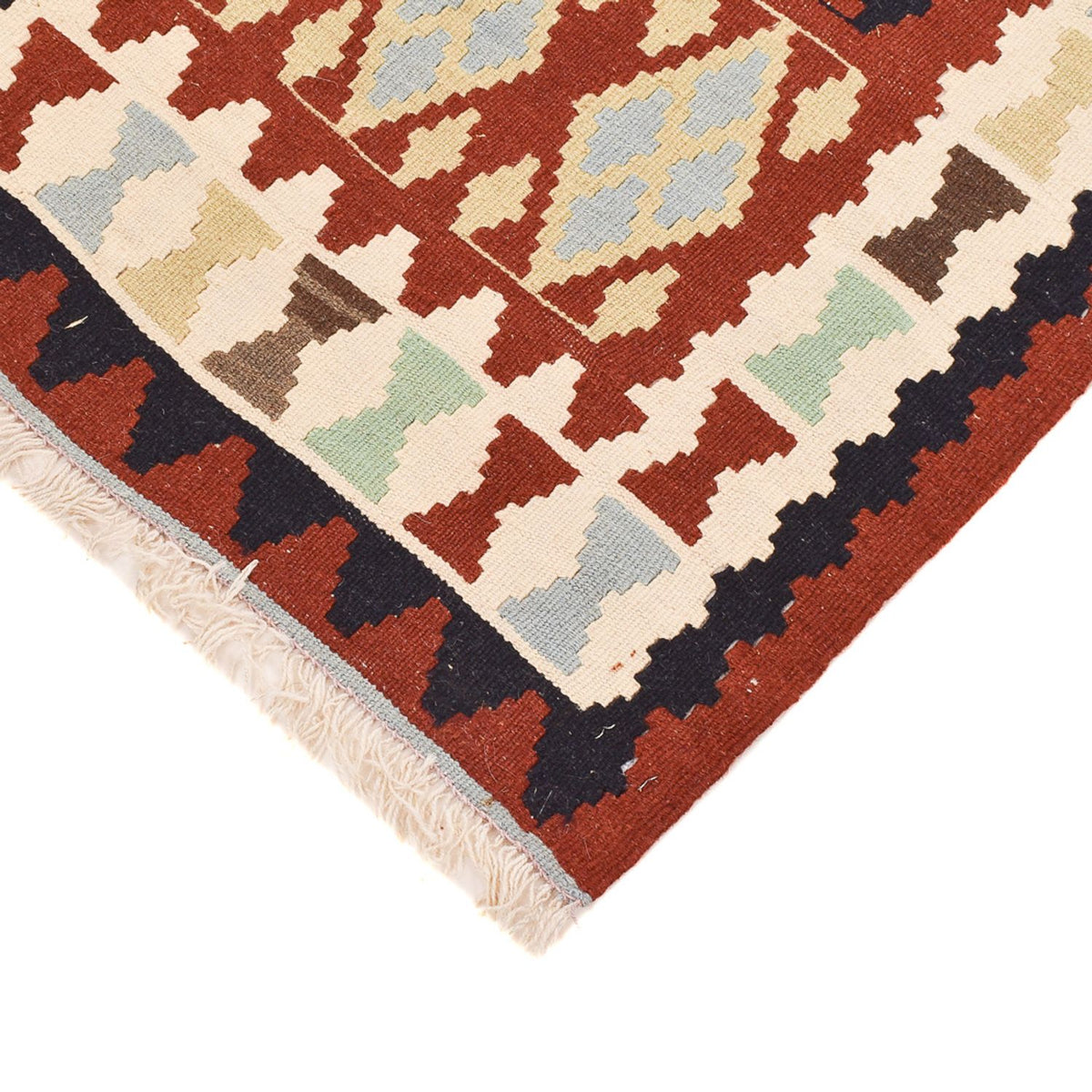 Kelim Carpet - orientalisk matta - 144 x 103 cm - flerfärgad