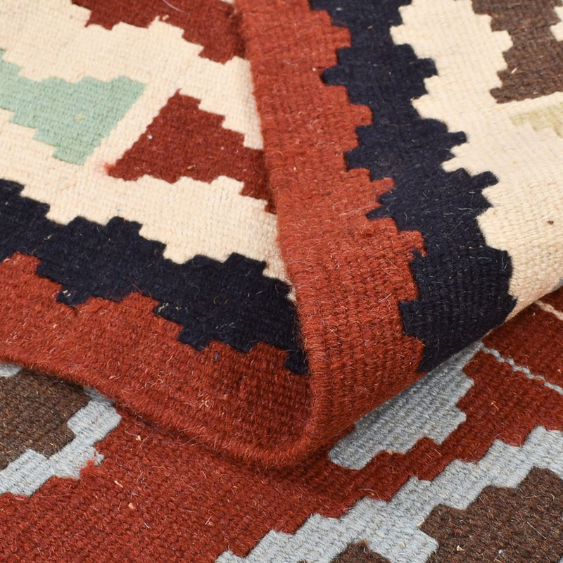 Kelim Carpet - orientalisk matta - 144 x 103 cm - flerfärgad