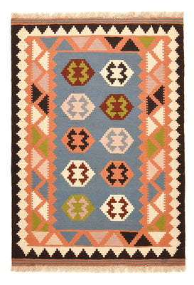 Kelim Carpet - orientalisk matta - 152 x 104 cm - flerfärgad