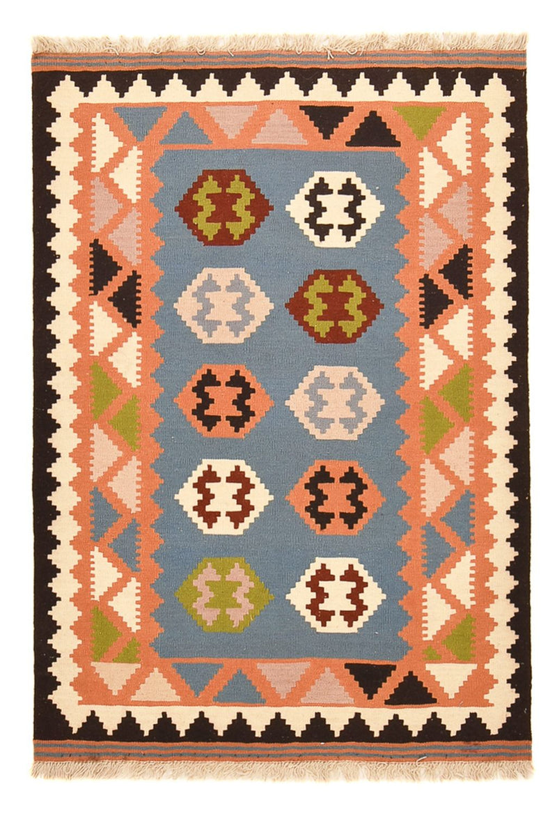 Kelim Carpet - orientalisk matta - 152 x 104 cm - flerfärgad